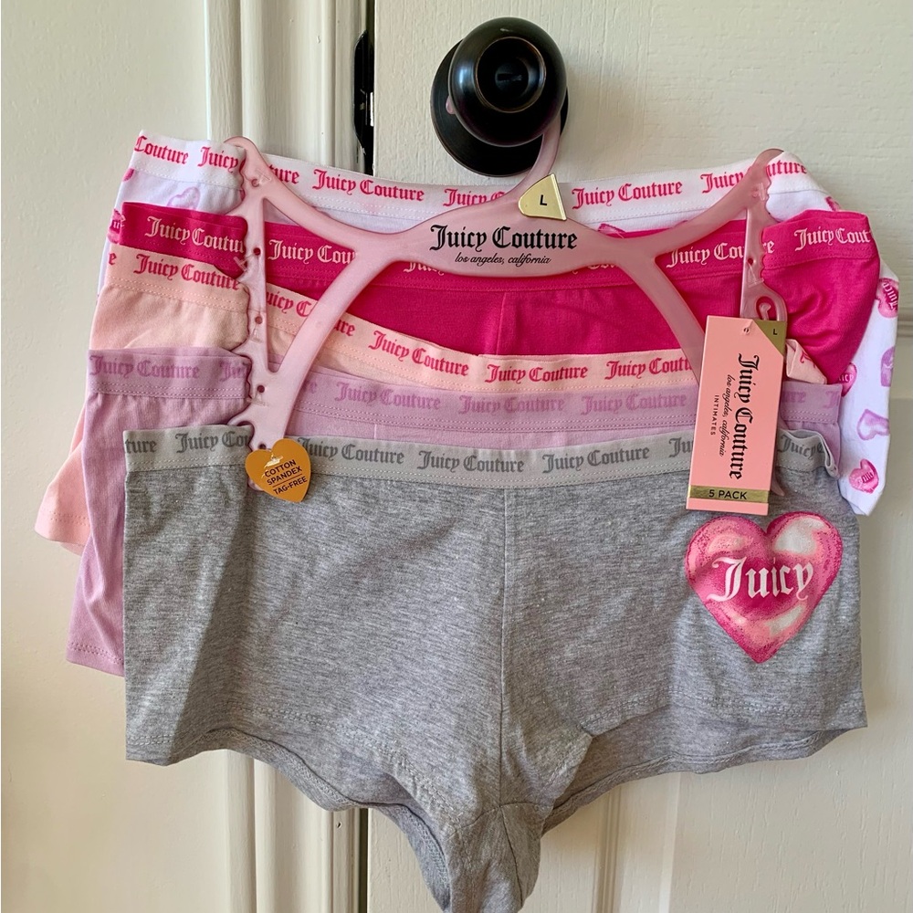 Juicy Couture Size Large Underwear Set